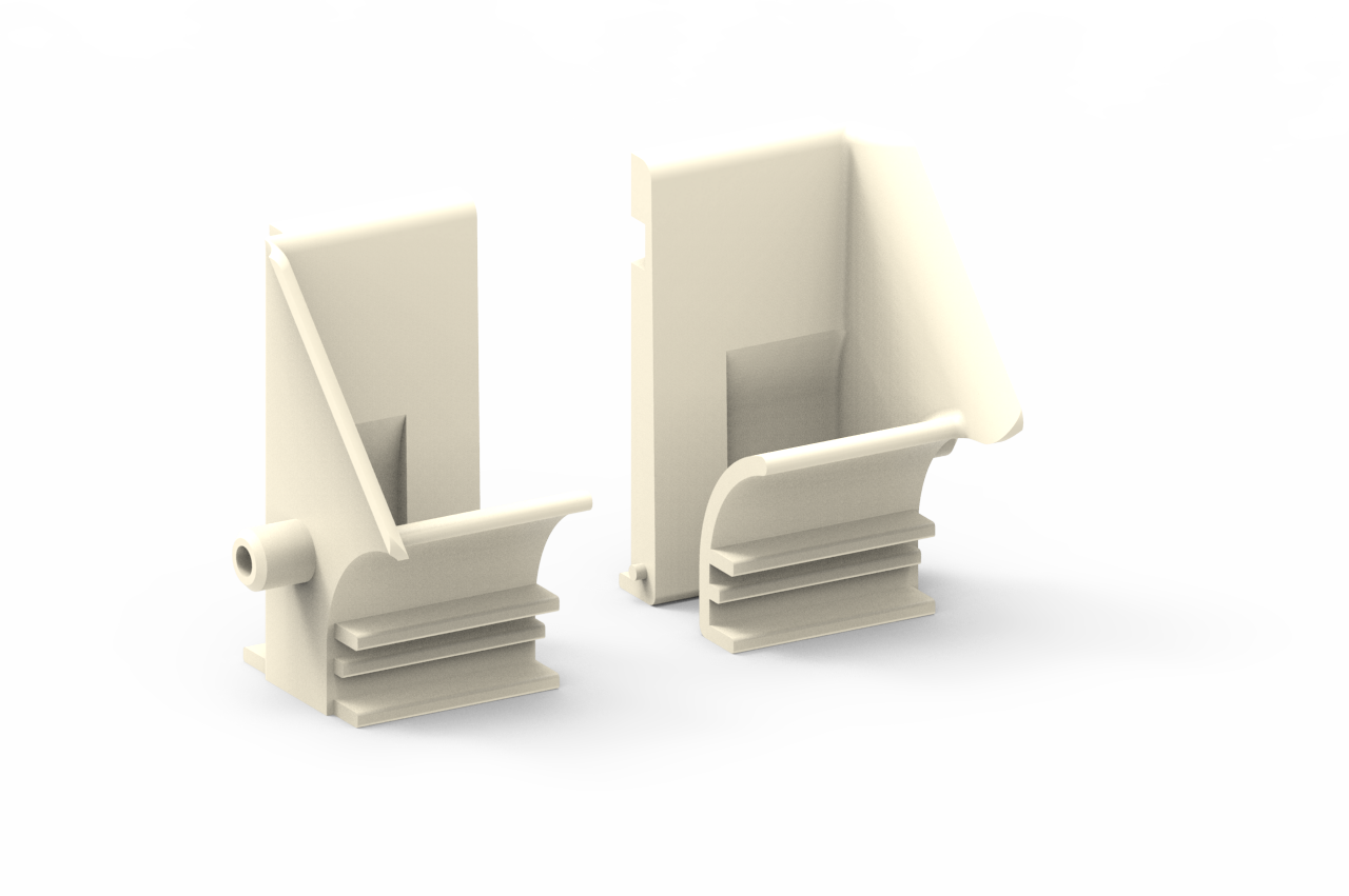 Tulipes tradi droite lame de 8